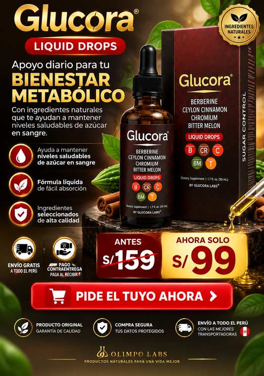 GLUCORA PERU®BERBERINE | RS P2721426N - DIGESA