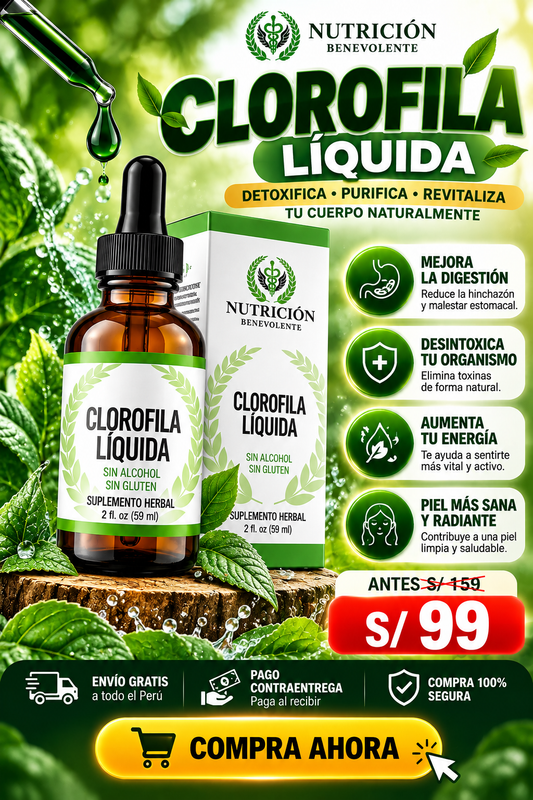 CLOROFILA LIQUIDA